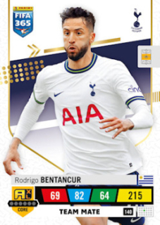 Rodrigo Bentancur Tottenham Hotspur 2023 FIFA 365 Team Mate #140